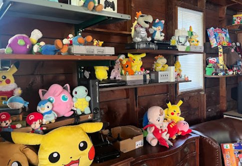 Pokemon plushie collection