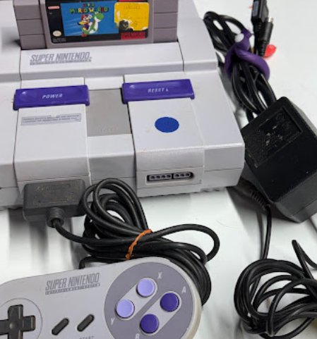 Super Nintendo console